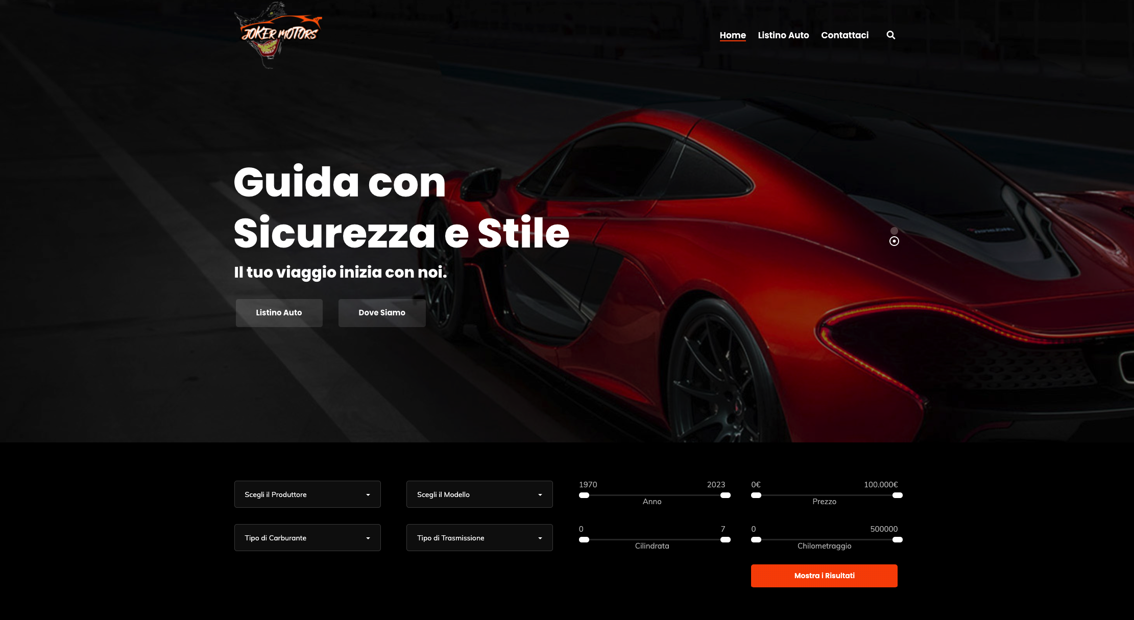 jokermotors.com/ screenshot