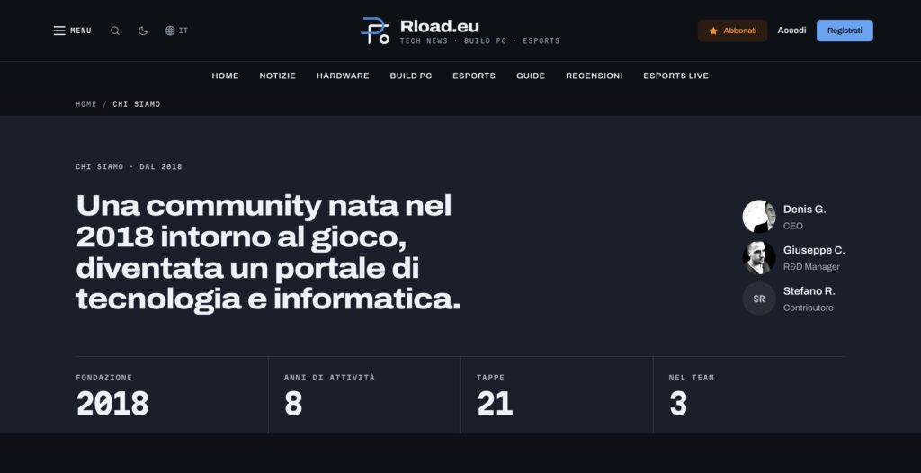 RLoad.eu WebSite 2026, immagine 2 di 9